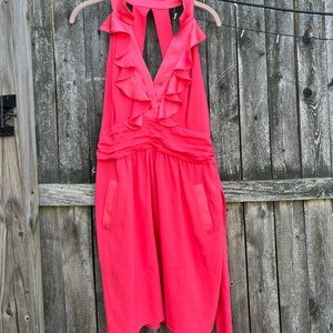 BCBG pink cocktail dress